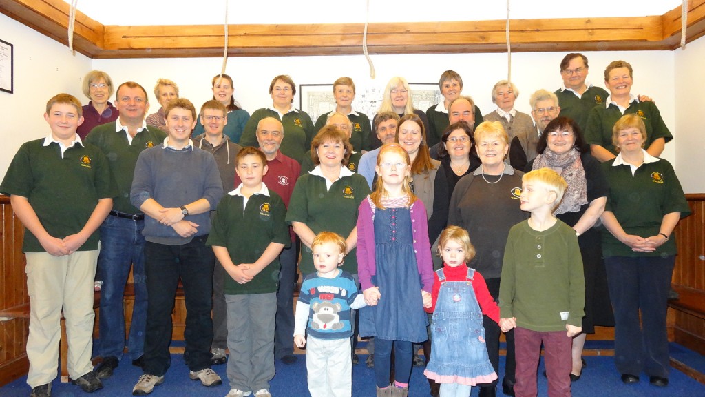 The Reading Ringers and friends visit Tulloch, Oct/Nov 2013